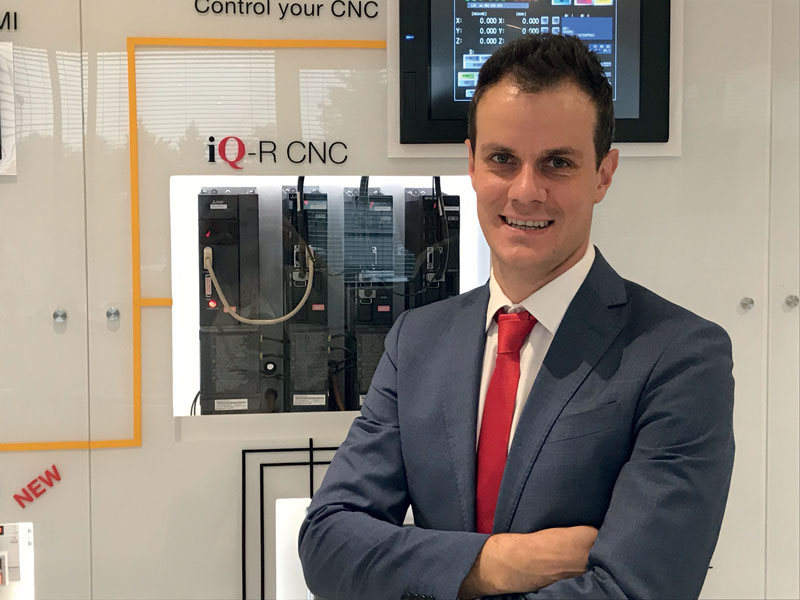 Paolo Soroldoni, Mechatronics CNC Manager della filiale italiana di Mitsubishi Electric.