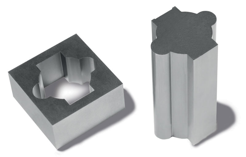 Componenti realizzati grazie agli impianti per elettroerosione a filo di GF Machining Solutions.