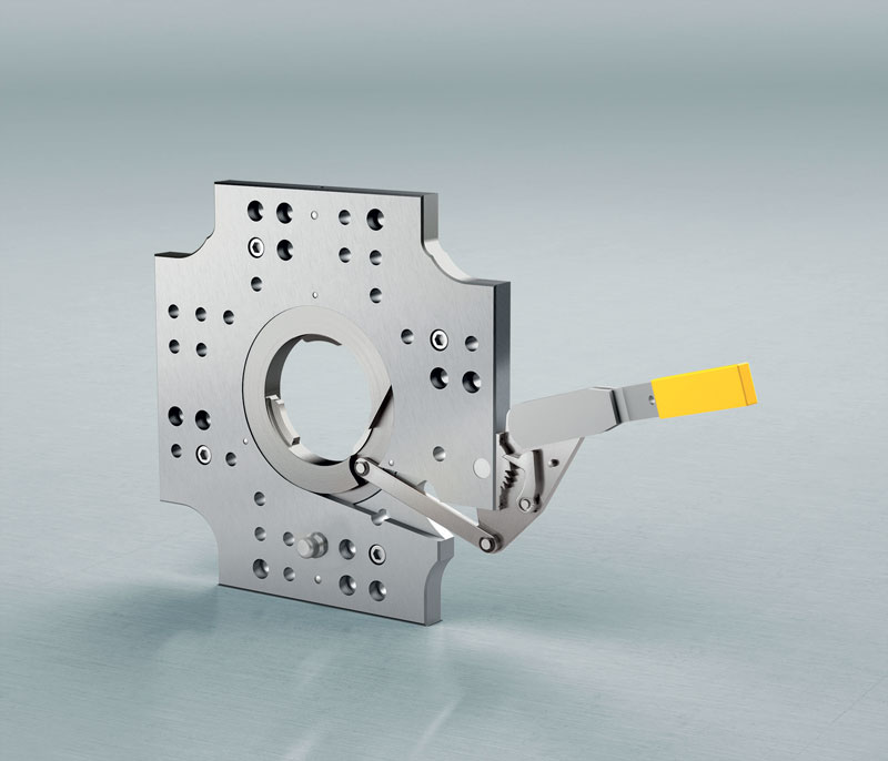 Bloccaggio meccanico QMC106 di Stäubli.