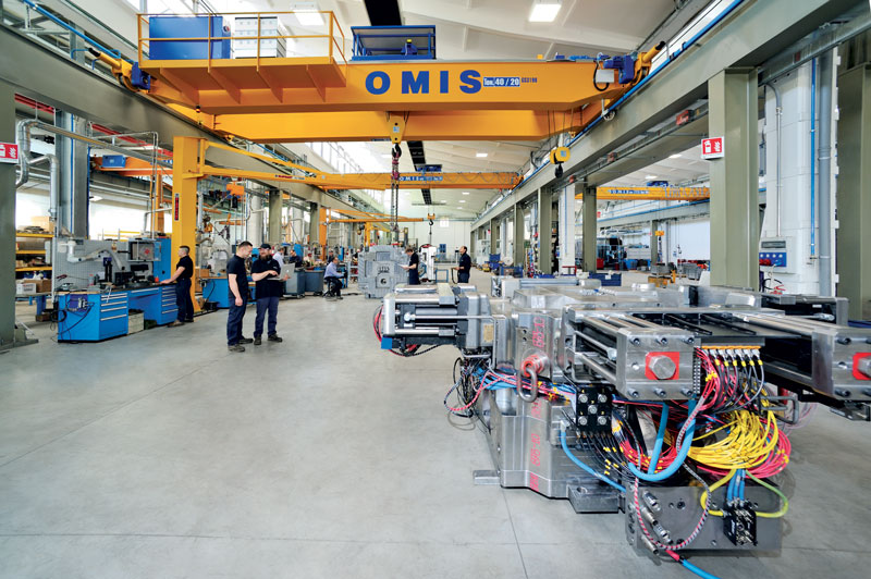 Lo stabilimento produttivo Vetimec è climatizzato, dotato di un parco macchine altamente moderno.