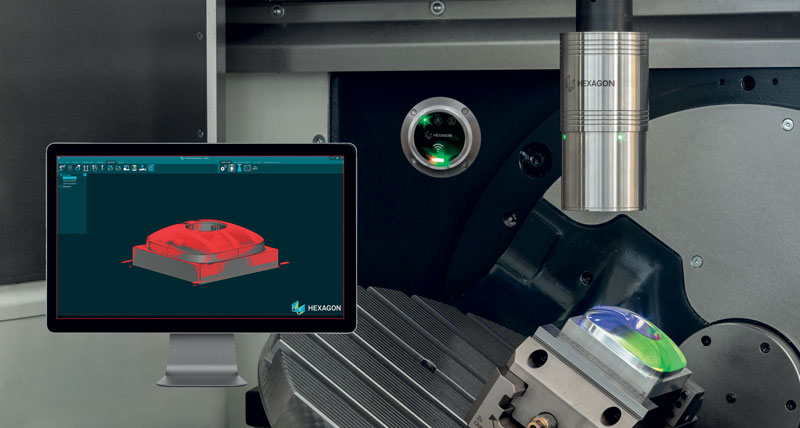 Il nuovo Laser Scanner con software NC Measure lanciato da m&h Hexagon MTM.