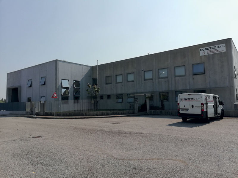 Eurotec ha sede a Mirano, alle porte di Venezia.