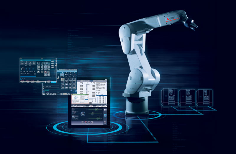 La funzionalità Direct Robot Control (DRC) semplifica l’integrazione dei robot nelle applicazioni di lavorazione dei metalli.