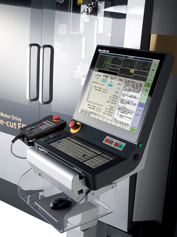 Sodick realizza unità CNC user-friendly, che garantiscono elevate prestazioni.