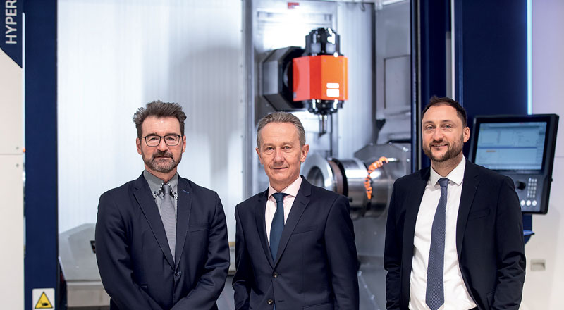 Gli Amministratori Delegati EMCO (da sinistra a destra): il CFO Horst Rettenbacher, il CEO Stefan Hansch e il CSO Philipp Hauser.