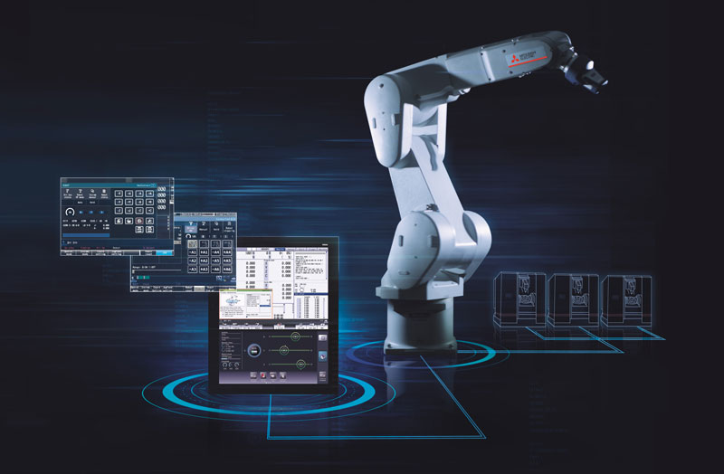 La funzionalità DRC (Direct Robot Control) consente agli operatori di macchine utensili di programmare rapidamente i robot direttamente dal pannello CNC, senza competenze specialistiche.