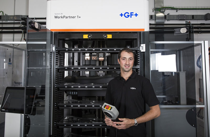 Francesco Viganò, Product Manager Automation di GF Machining Solutions.