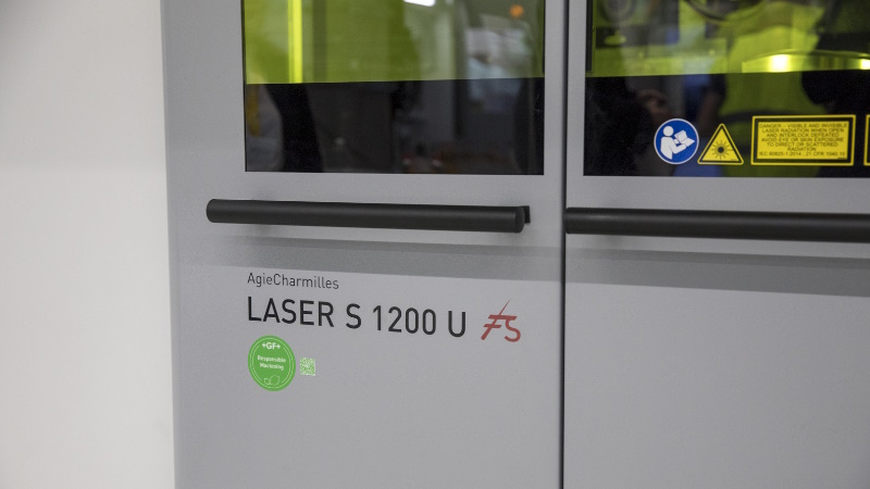 AgieCharmilles LASER S 1200 U fs: dettagli estremamente fini con una qualità superiore