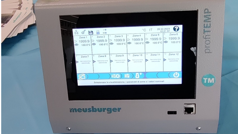 Sistemi di termoregolazione profiTEMP TM di Meusburger