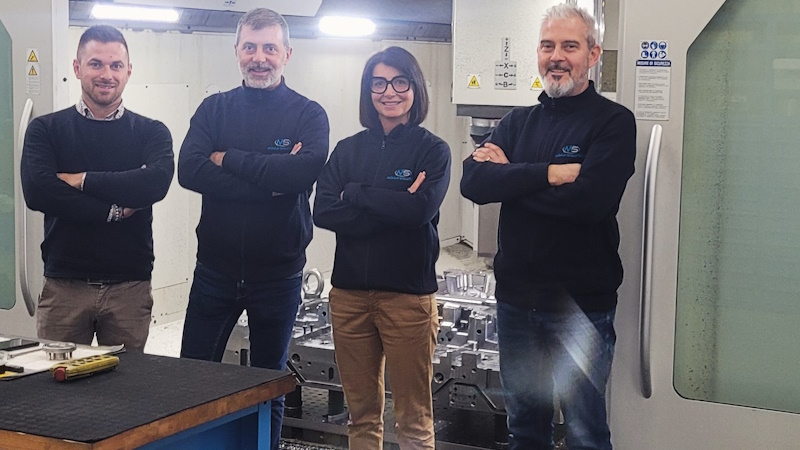 In officina Mould Solutions utilizza gli utensili Moldino