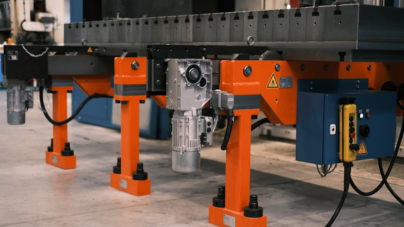 Cambio stampi per presse automatizzato
