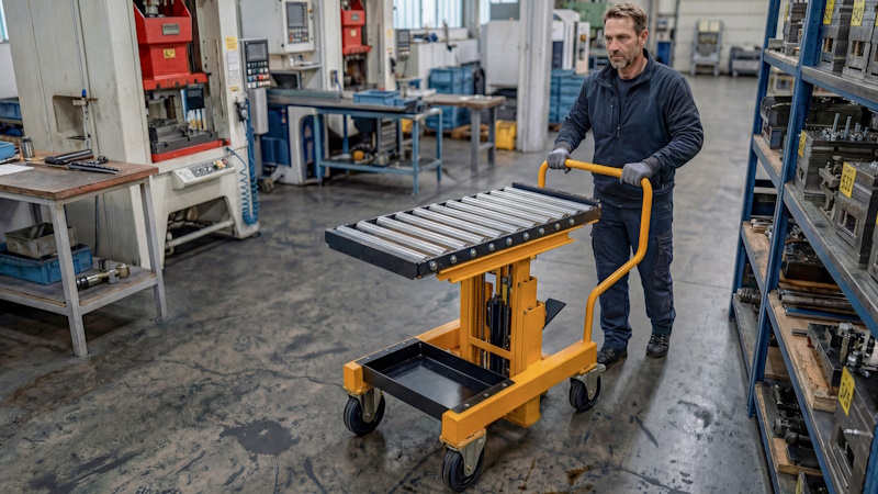 Movimentazione stampi per linee produttive moderne