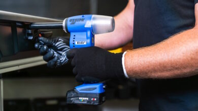 Nuovo modello di rivettatrice a batteria Gesipa