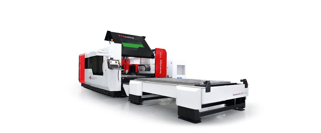 Il sistema di taglio laser in fibra Dynamicline di TCI Cutting.