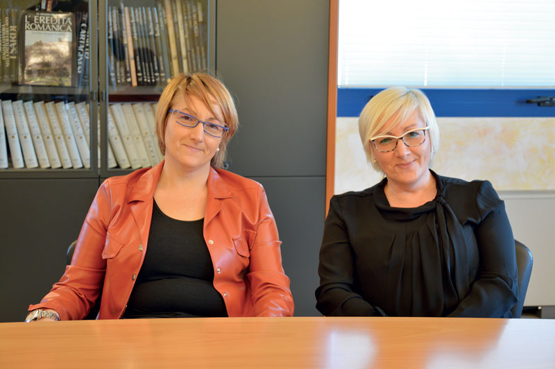 Da sinistra, Cinzia e Monica Perin, titolari di F.lli Perin.