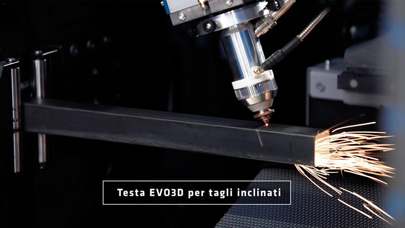 La testa di taglio EVO 3D è stata sviluppata per i tagli inclinati.