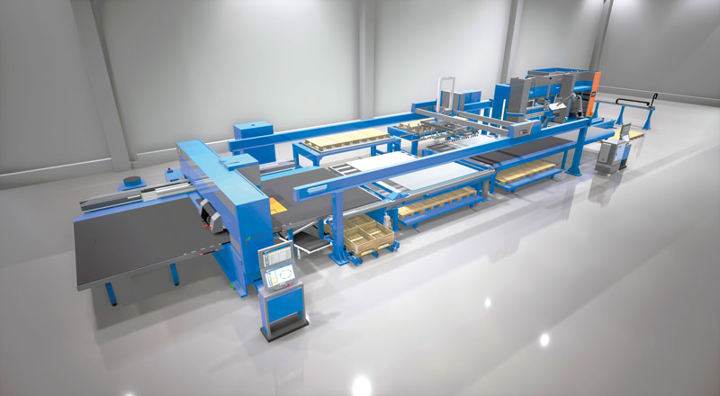 I visitatori di Blechexpo hanno potuto scoprire i vantaggi dell’ecosistema software Prima Power come se si trovassero in una vera fabbrica.