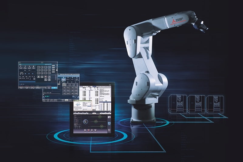 Robotica e machine tending: le soluzioni di Mitsubishi Electric