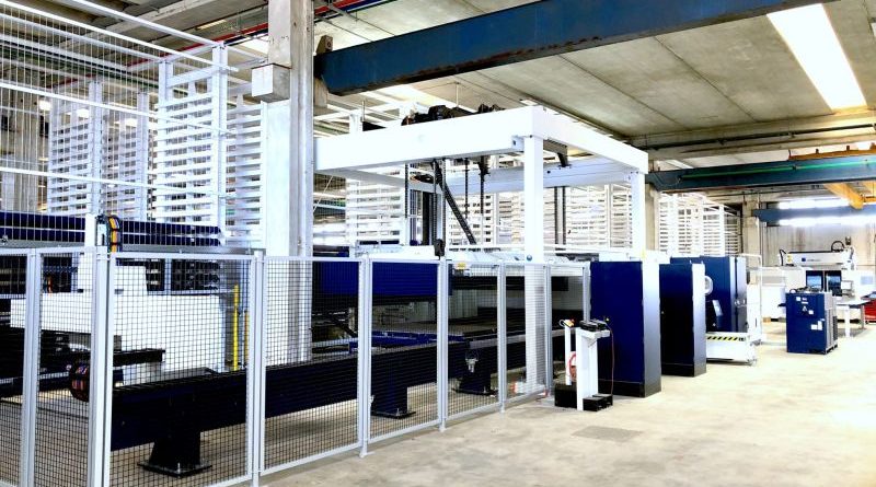Casta Srl ha una partnership con TRUMPF che ha fornito non solo tecnologie di taglio laser e piega, ma anche l’impianto automatizzato per gestire il magazzino.