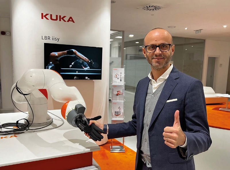 Ermanno Delogu, CEO di KUKA Roboter Italia.