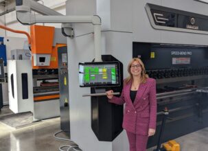Dal 4 al 6 aprile Co.Ma.F. ha aperto lla sede a Sovico (MB) per mostrare presse piegatrici, marcatrici laser, macchine taglio laser e cesoie