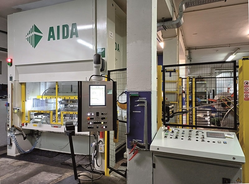 La pressa di AIDA ha una marcia in più