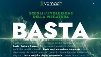 Entrata nell’undicesimo anno di attività, Evomach è uno dei brand di riferimento nel comparto della lavorazione lamiera in Italia