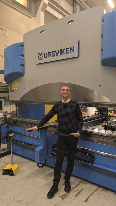 Fabio Farina ha accolto con entusiasmo il nuovo incarico come Sales Director di Ursviken Technology.