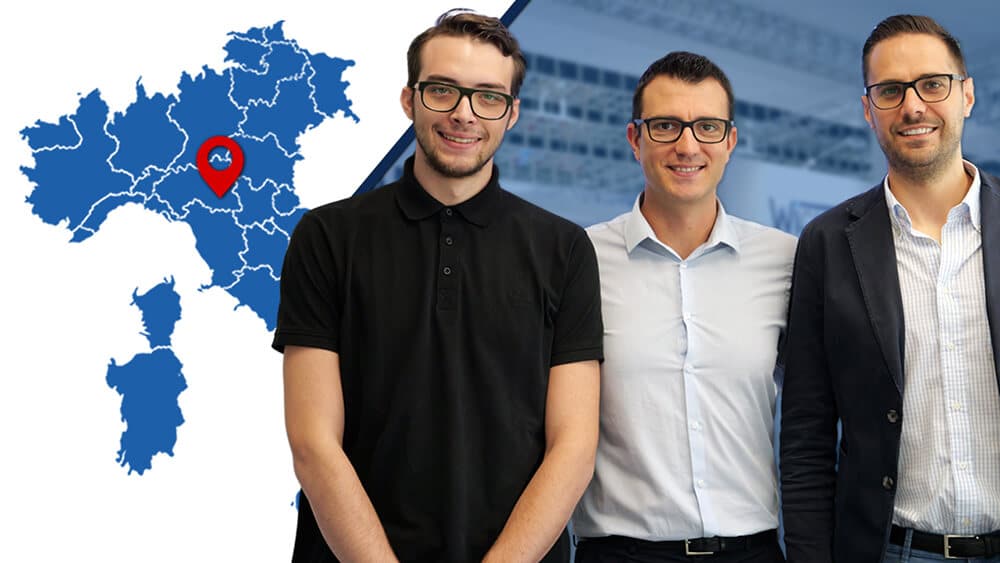 Il team dinamico di LTsoft SRL, è stato ampliato all’inizio del nuovo anno con l’aggiunta di Michele Lombardelli (Centro dell’immagine) come amministratore delegato insieme a Michele Trubini (Immagine di destra) ed in precedenza a Pietro Vaccari (Immagine sinistra) come consulente tecnico.