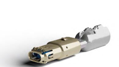 Il modulo LSM 250 è progettato per la produzione di connettori a velocità fino a 500 cicli al minuto.