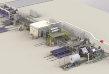 Alluminio di Qualità può ora contare su una linea all’avanguardia capace di combinare funzionalità di Cut-To-Length a cesoia rotante e Laser Blanking in continuo da coils con larghezza massima di 2.150 mm.