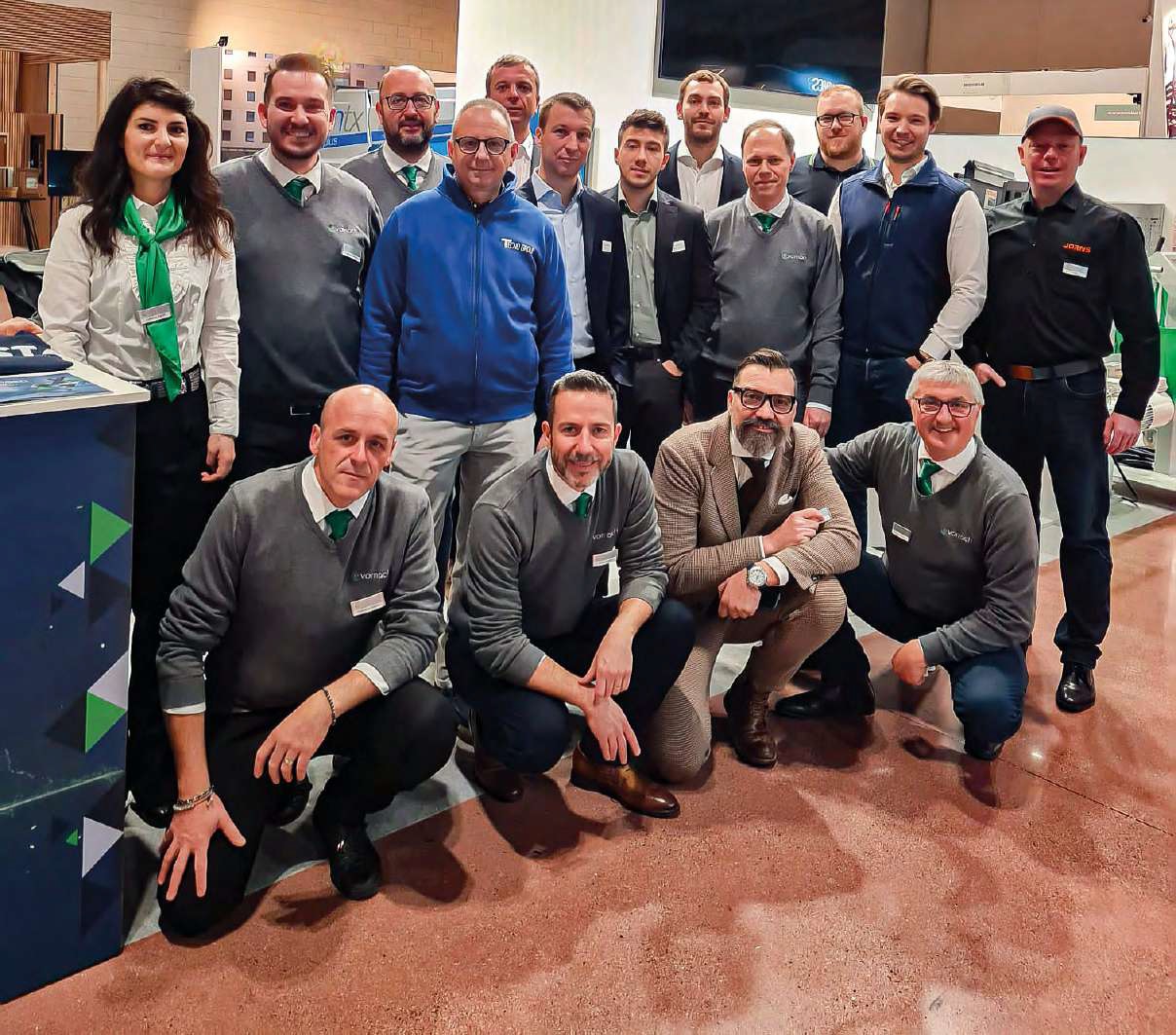 Negli anni Evomach è cresciuta proponendo nuove soluzioni tecnologiche, ma anche allargando il suo team.