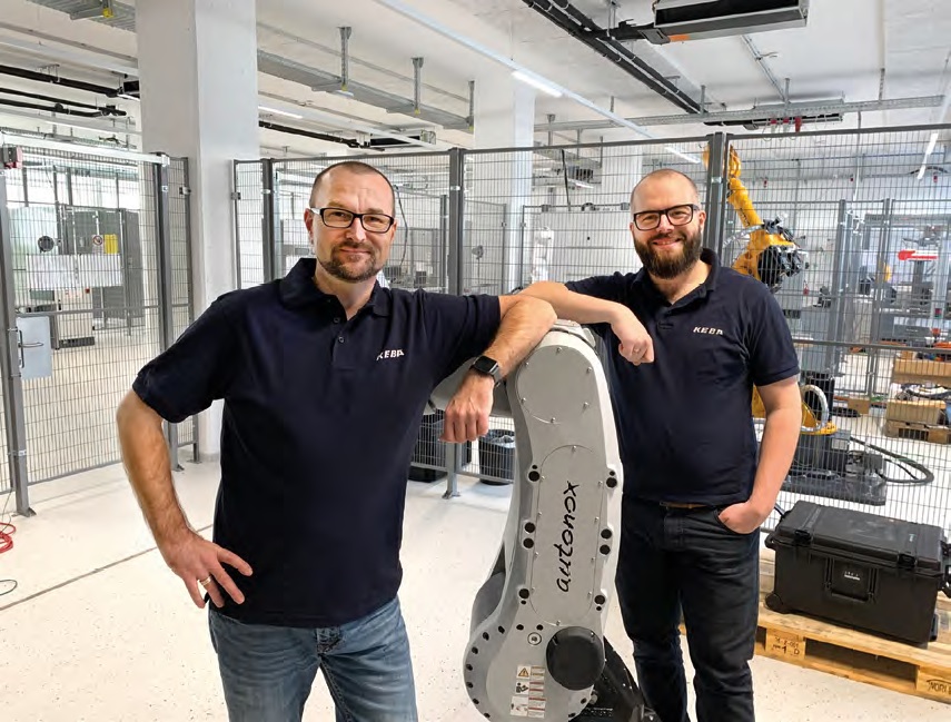 Da sinistra, Christian Leng (Product Expert Safety) e Markus Winter (Produkt Management Safety) di KEBA (© KEBA)