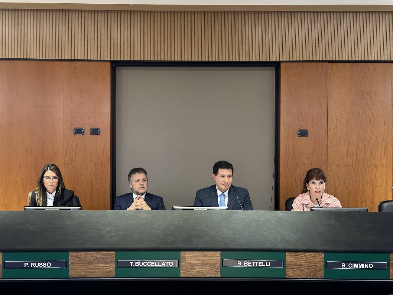 Un momento dell'assembla di FEDERMACCHINE del 13 febbraio 2026.