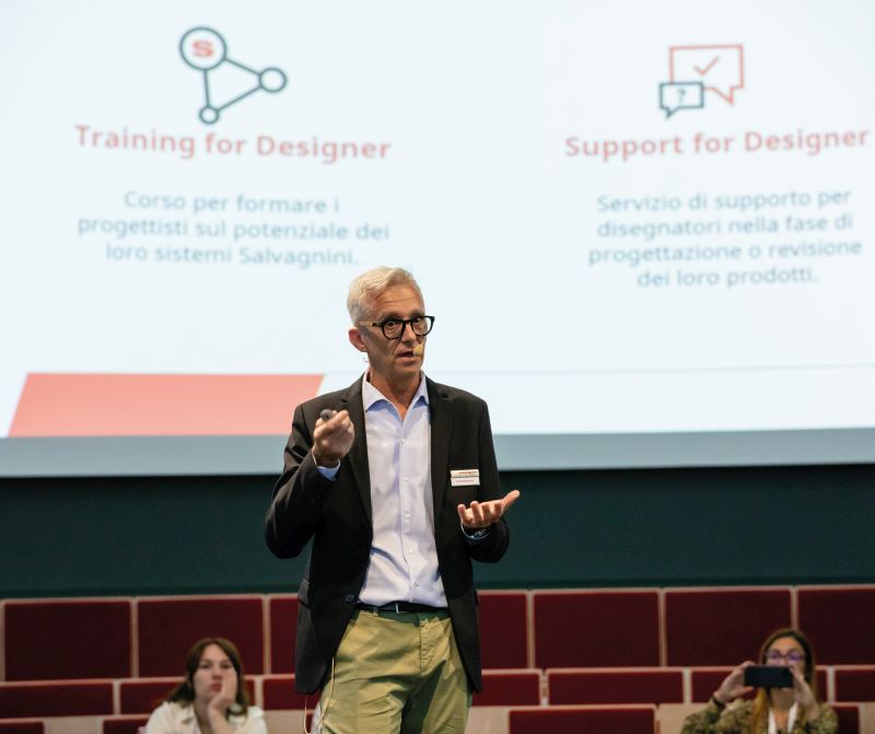 Eros Pavarini, Product Manager Salvagnini per i Servizi.