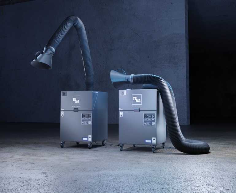 filtoo® è un aspiratore industriale carrellato progettato per la captazione efficace dei fumi di saldatura e delle polveri di lavorazione, integrando un sistema filtrante con efficienza superiore al 99%.