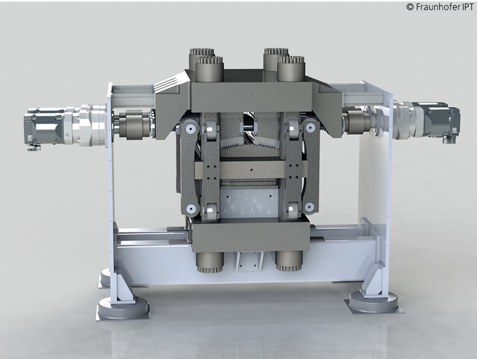 Figura 5: Rendering CAD del prototipo MatriXpress.