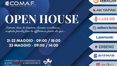 COMAF apre le porte: Open House dal 21 al 23 maggio a Sovico