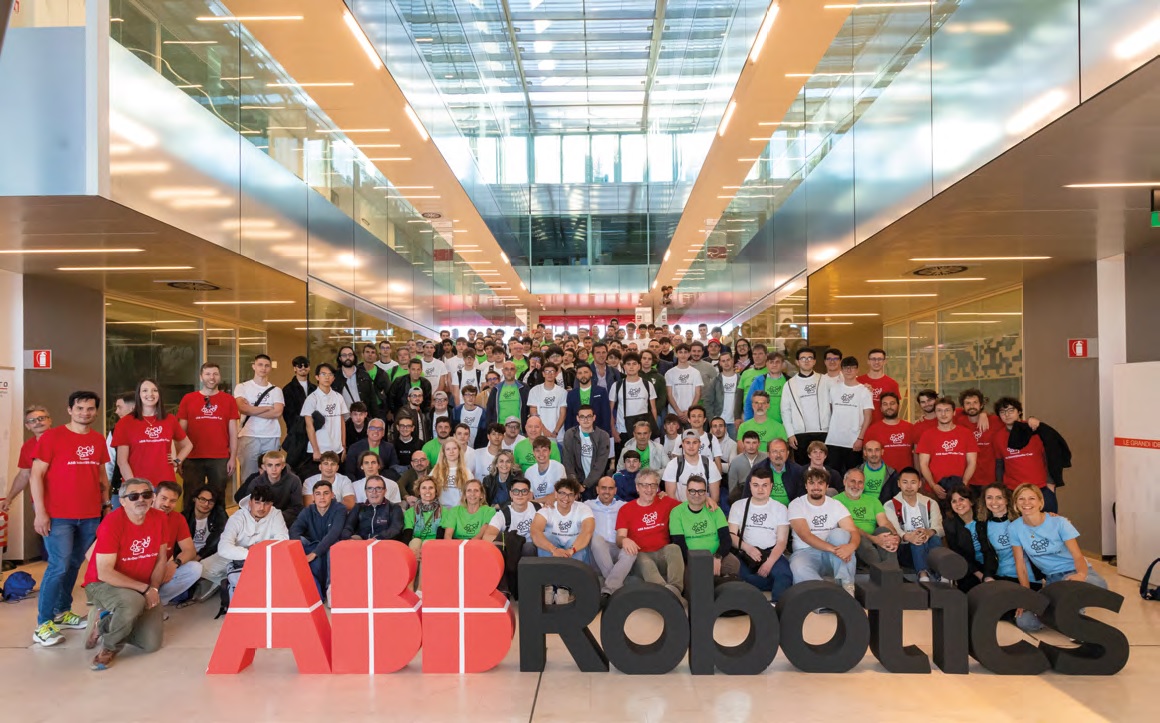 La manifestazione organizzata da ABB Robotics ha visto una grande adesione da parte di istituti e scuole di tutta Italia.