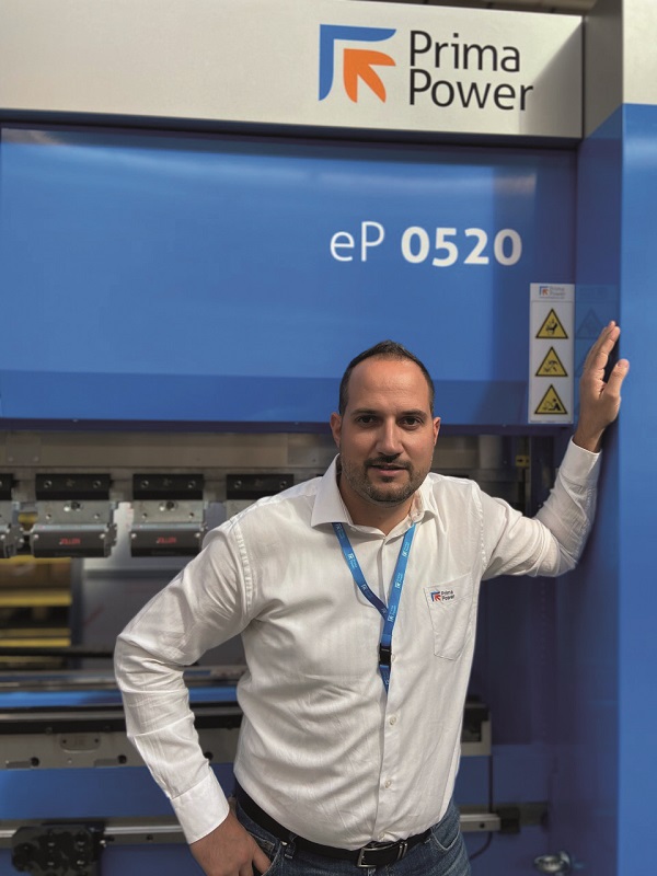 Luca Spadina, Bending Product Manager, Prima Power.