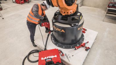 Hilti collabora con integratori fornitori di robot come partner tecnico sui temi di ancoraggio e fissaggio di linee automatizzate e celle robotizzate.