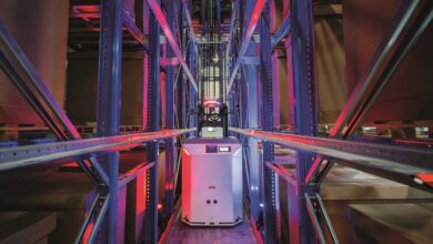 L’F712 è completamente integrato con AMR Studio® ed è compatibile con lo standard VDA5050, consentendo una perfetta integrazione con gli altri AMR Visual SLAM di ABB Robotics.