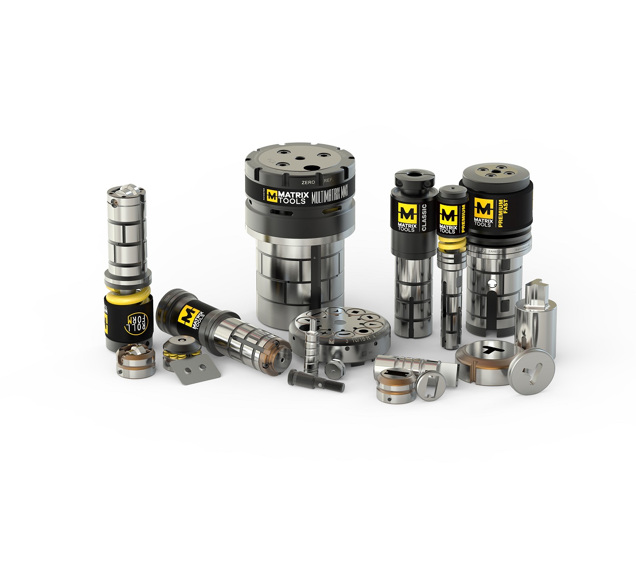 Matrix Tools presenta a EuroBLECH 2026 le ultime novità applicative nella categoria di utensili a torretta alta per punzonatrici e per l’affilatura degli utensili.