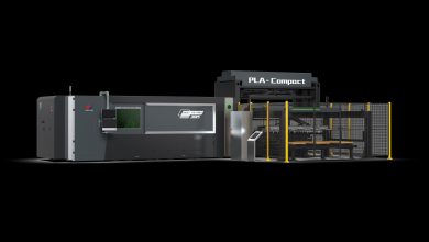 BOLT VII PRO è una macchina di Penta Laser affidabile e ad alte prestazioni, progettata per applicazioni ad alta potenza e ad alta dinamica. A destra la versione con sistema carico e scarico automatico PLA-Compact