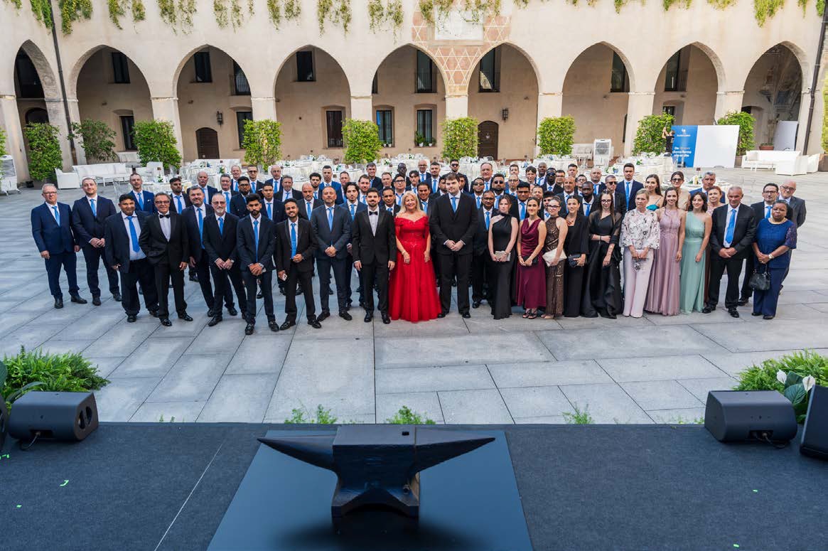 Gualini Lamiere International ha festeggiato 70 anni di attività presso il Castello Visconteo di Cassano d’Adda.