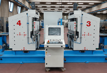 IRONBend + CORNER FORMING è un’innovativa cella automatica che realizza angoli precisi e perfettamente rifiniti in pochi secondi, eliminando il processo di saldatura.