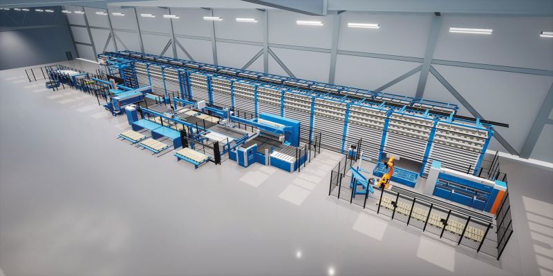 Prima Power ha trasformato la robotica da “opzione” applicata a singole macchine a componente naturale di sistemi produttivi integrati, modulari e scalabili.