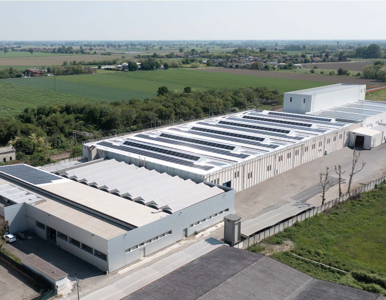 La sede italiana di Unitec, presso Rottofreno (PC).