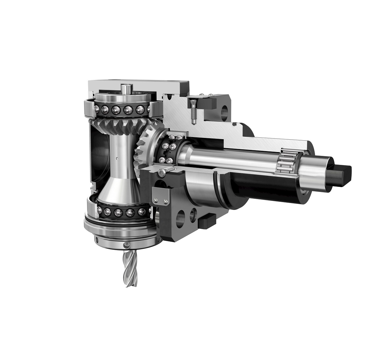 I cuscinetti del mandrino di precisione del tipo PTB per utensili motorizzati proposti da Schaeffler.