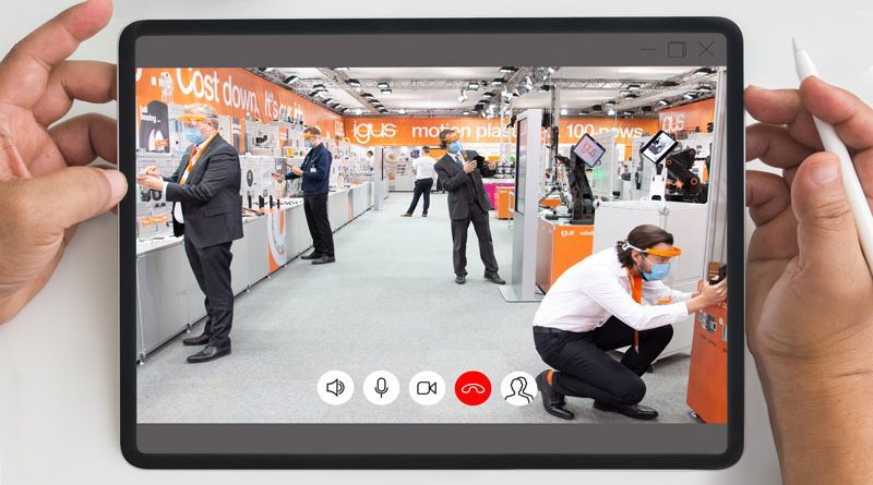 100 new products at the virtual trade show stand